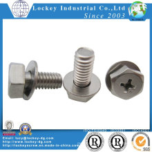 Ss304 Ss316 Tornillo hexagonal Tornillo hexagonal hexagonal Tornillo hexagonal